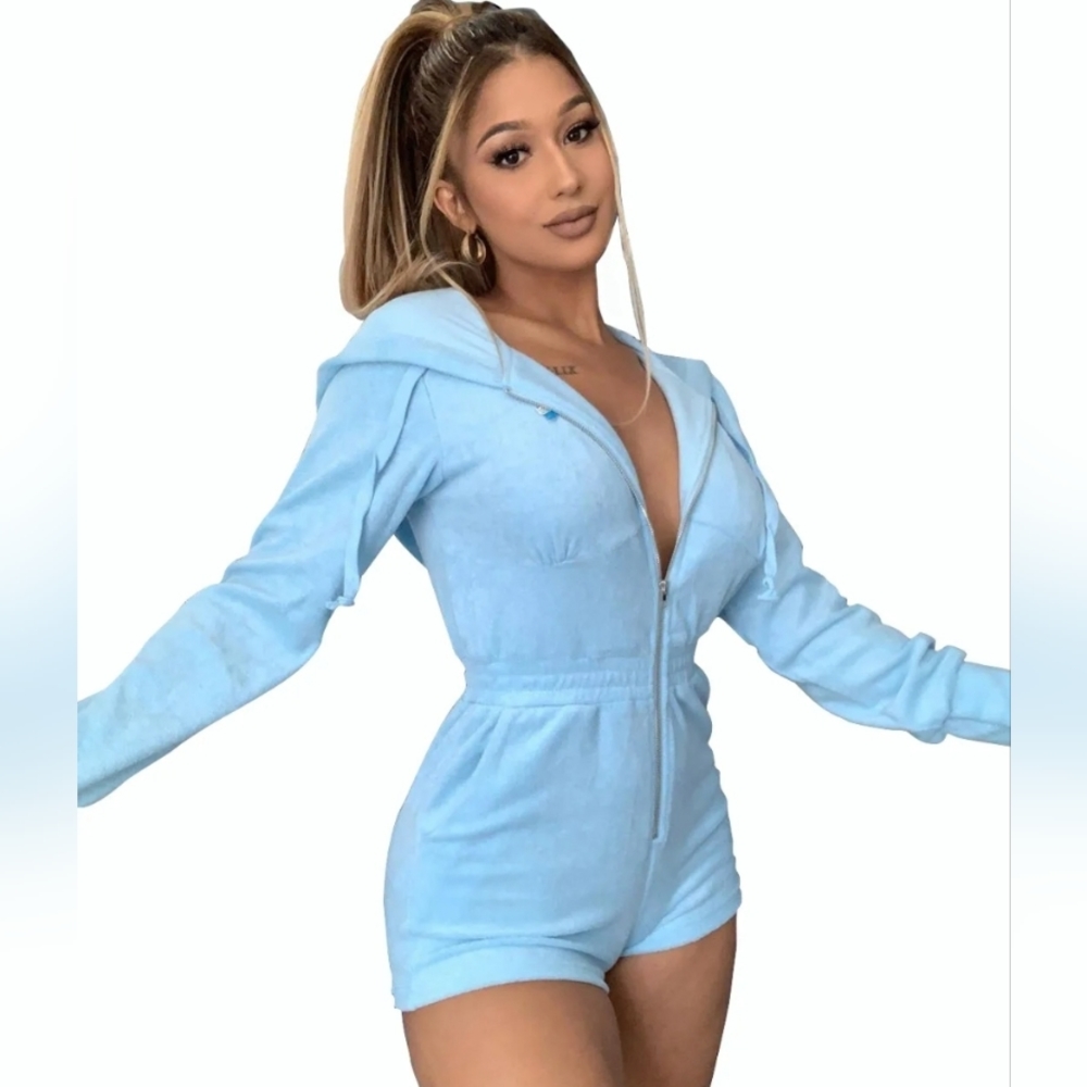 Long sleeve Terry romper